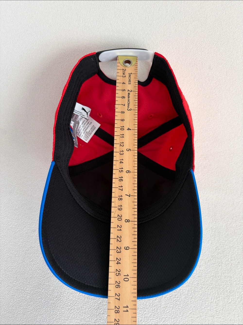 BMW Motorsport Men's Blue & Red Performance Cap - Picture 4 of 7